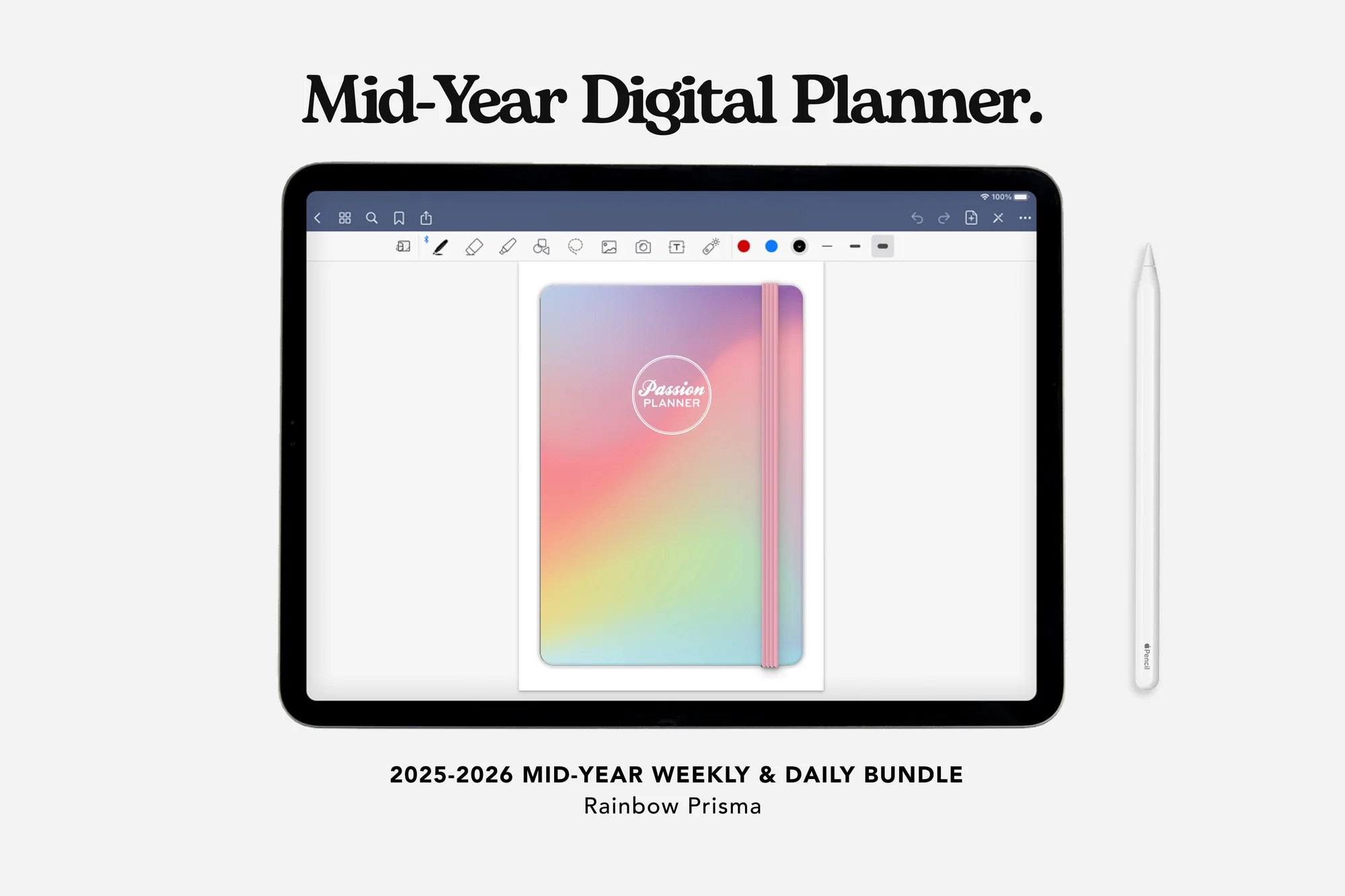 Digital Mid-Year Planner - 202